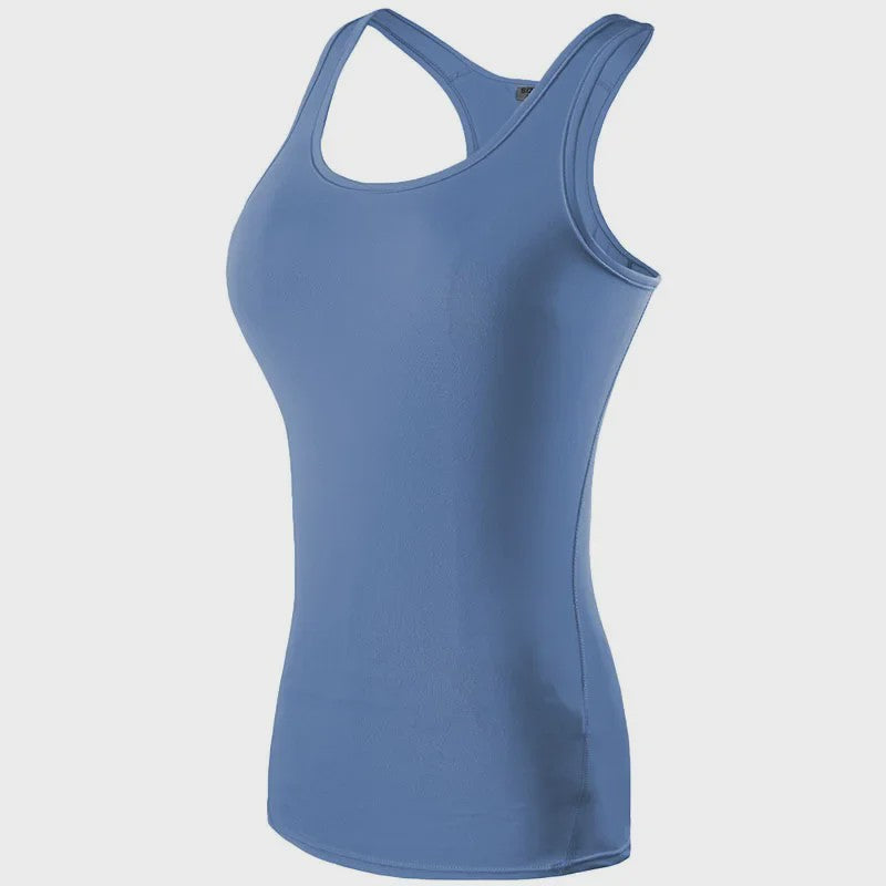 Dames Yoga & Sporttop: Sneldrogend, Mouwloos Tanktop voor Fitness & Gym