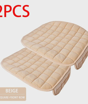 Universele Winter Pluche Autostoelhoes - Warm, Zacht & Antislip Stoelbeschermer