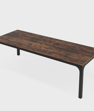 Extra Lange Bureau voor 2 Personen (200 cm) - Dubbel Werkstation voor Thuis of Kantoor