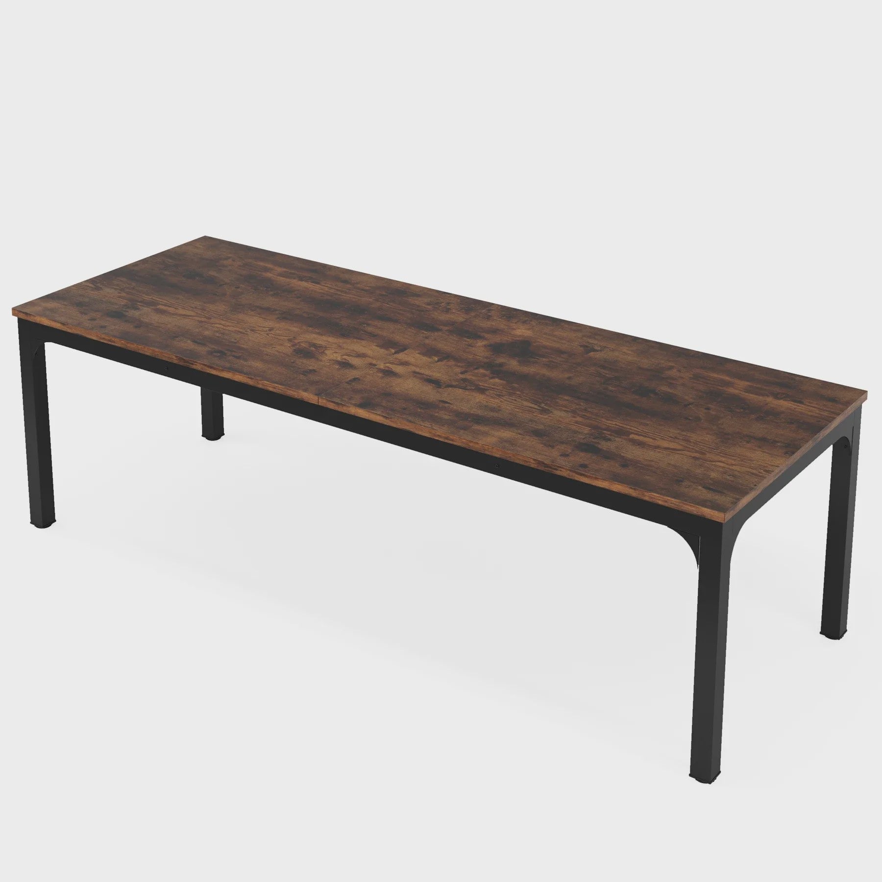 Extra Lange Bureau voor 2 Personen (200 cm) - Dubbel Werkstation voor Thuis of Kantoor