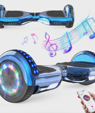 RCB Hoverboard 6.5 Inch Zelfbalancerend Elektrisch voor Kinderen & Volwassenen met Bluetooth en LED Verlichting