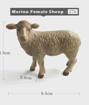 Realistisch Sierfiguur Schaap of Geit - Boerderijdier Model voor Miniatuur Tuin & Huisdecoratie