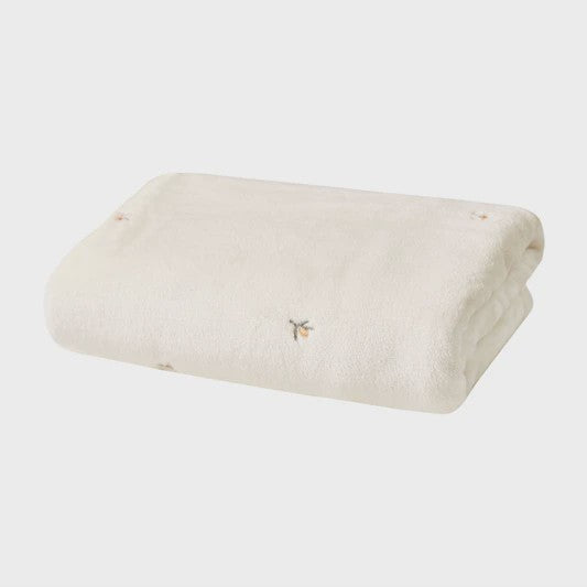 Zachte Baby Deken Fleece - Geboorte Swaddle, Kinderwagen & Ledikant - Antraciet met Sterren