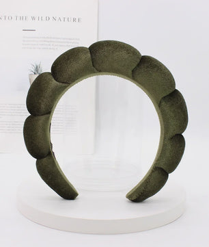 Luxe Velours Make-up Hoofdband - Comfortabel voor Gezichtswas & Huidverzorging