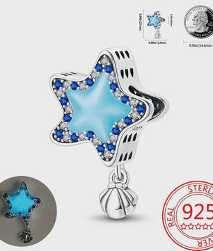 925 Sterling Zilver Oceaan Serie Bedel - DIY Armband Bedeltje voor Dames