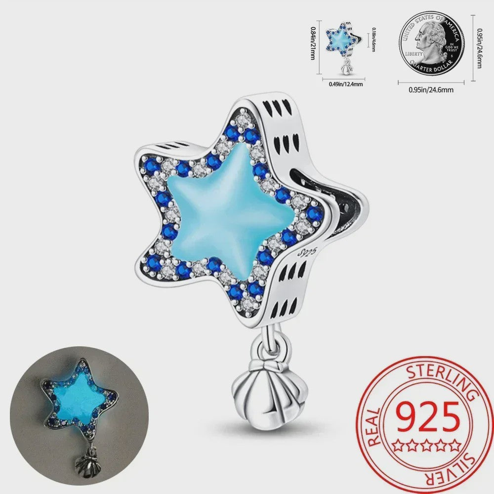 925 Sterling Zilver Oceaan Serie Bedel - DIY Armband Bedeltje voor Dames