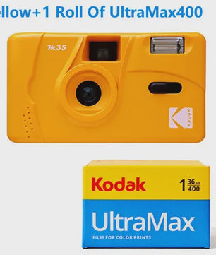 Kodak M35 Filmcamera - Herbruikbaar, Retro & Draagbaar 35mm Fototoestel