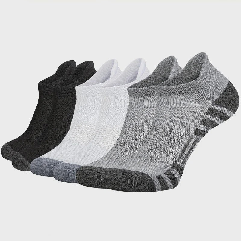 Heren Sportsokken 6/12 Paar - Comfortabel, Ademend & Duurzaam voor Outdoor, Gym & Voetbal