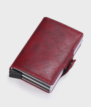Slanke RFID-blokkerende Carbon Wallet voor Heren - 14 Kaarten