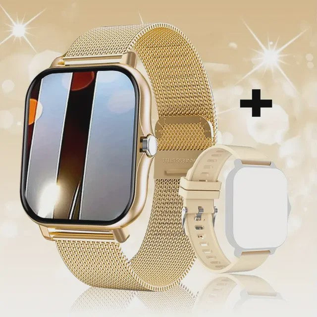 Lenovo Smartwatch 1.83'' - Waterdicht, Fitness Tracker, Bellen & Gezondheidsmonitor (iOS/Android)