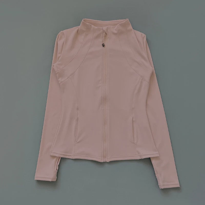 Dames Sportjack met Lange Mouwen - Windbreaker Stijl voor Running, Yoga & Workouts