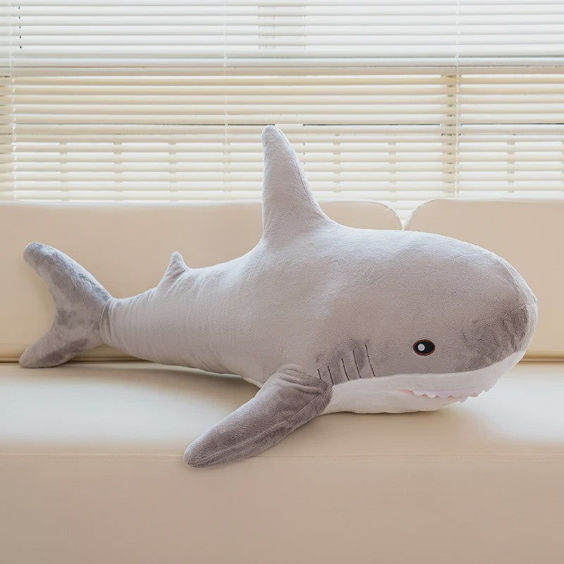 Grote Zachte Knuffel Haai Pluche Speelgoed 140cm - Leuk Cadeau voor Kinderen