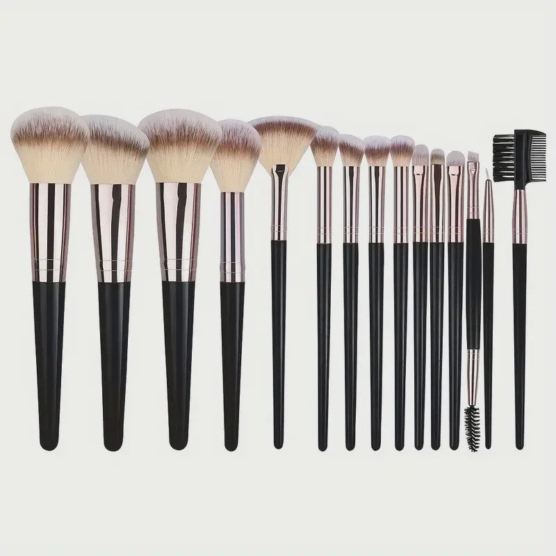 Professionele Make-up Kwasten Set - Zacht & Fluffy voor Foundation, Blush & meer