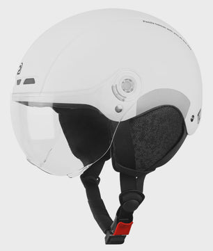 PEMILA Fietshelm Volwassenen met Vizier, Oorbescherming & Reflectie - Veilig & Comfortabel