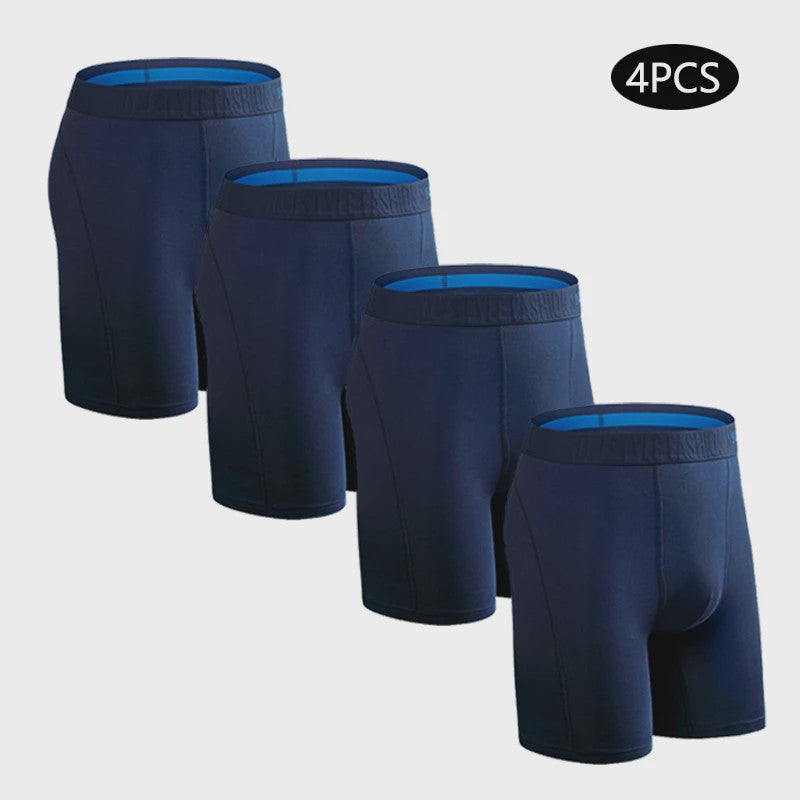 Lange Boxershorts voor Heren - Comfortabel Katoen & Plus Size Pasvorm