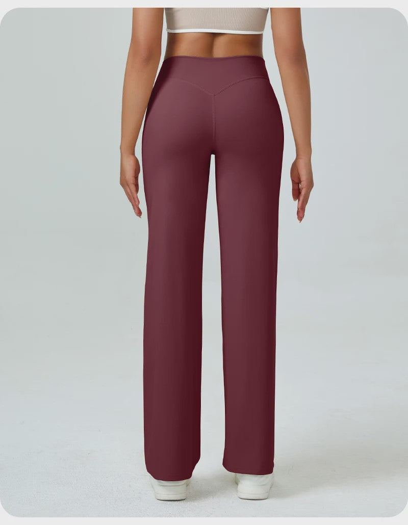 High Waist Yoga Broek Dames - Rechte Pijp, Butt Lifting & Comfortabel