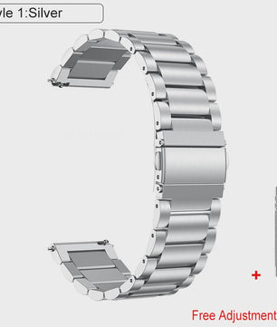 RVS Horlogeband Vervanging voor Huawei Watch GT 2/3 Pro, Watch 4 - 20/22mm