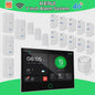 Kerui Alarmsysteem met 7-inch Touchscreen, 4G WiFi en Tuya Smart Integratie