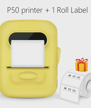 Marklife P50 Protable Thermische Label Printer - Draadloos, Bluetooth, Zelfklevend voor Kantoor & Keuken