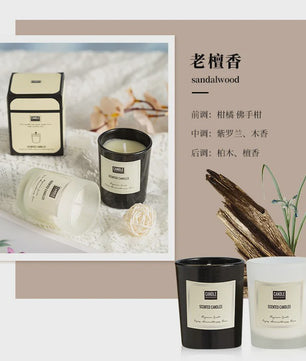 Geurkaars met Plantenextract - Aromatherapie & Luchtzuivering voor Huis en Slaapkamer