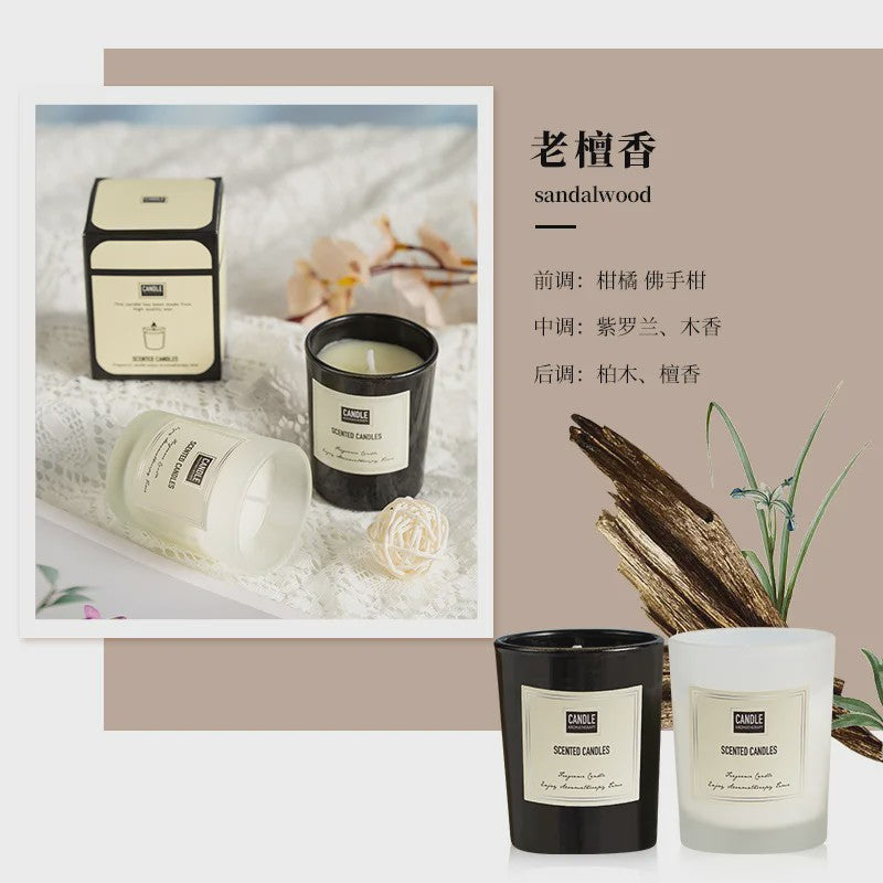 Geurkaars met Plantenextract - Aromatherapie & Luchtzuivering voor Huis en Slaapkamer