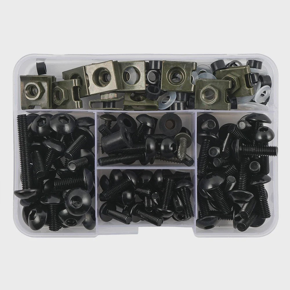 177-delige Motor Kuipbouten & Moeren Set - Universeel voor Diverse Motormodellen