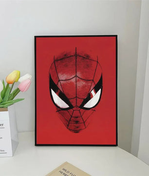 Frameloze Spiderman Poster - Marvel Kunst Print voor Woonkamer, Slaapkamer, Bar