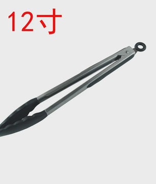 Set Keukentang 7, 9 & 12 Inch - RVS met Hittebestendige Siliconen Tips & Vergrendeling