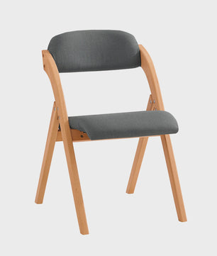 Opvouwbare Keukenstoelen met Gestoffeerde Zitting en Rugleuning - Set van 2