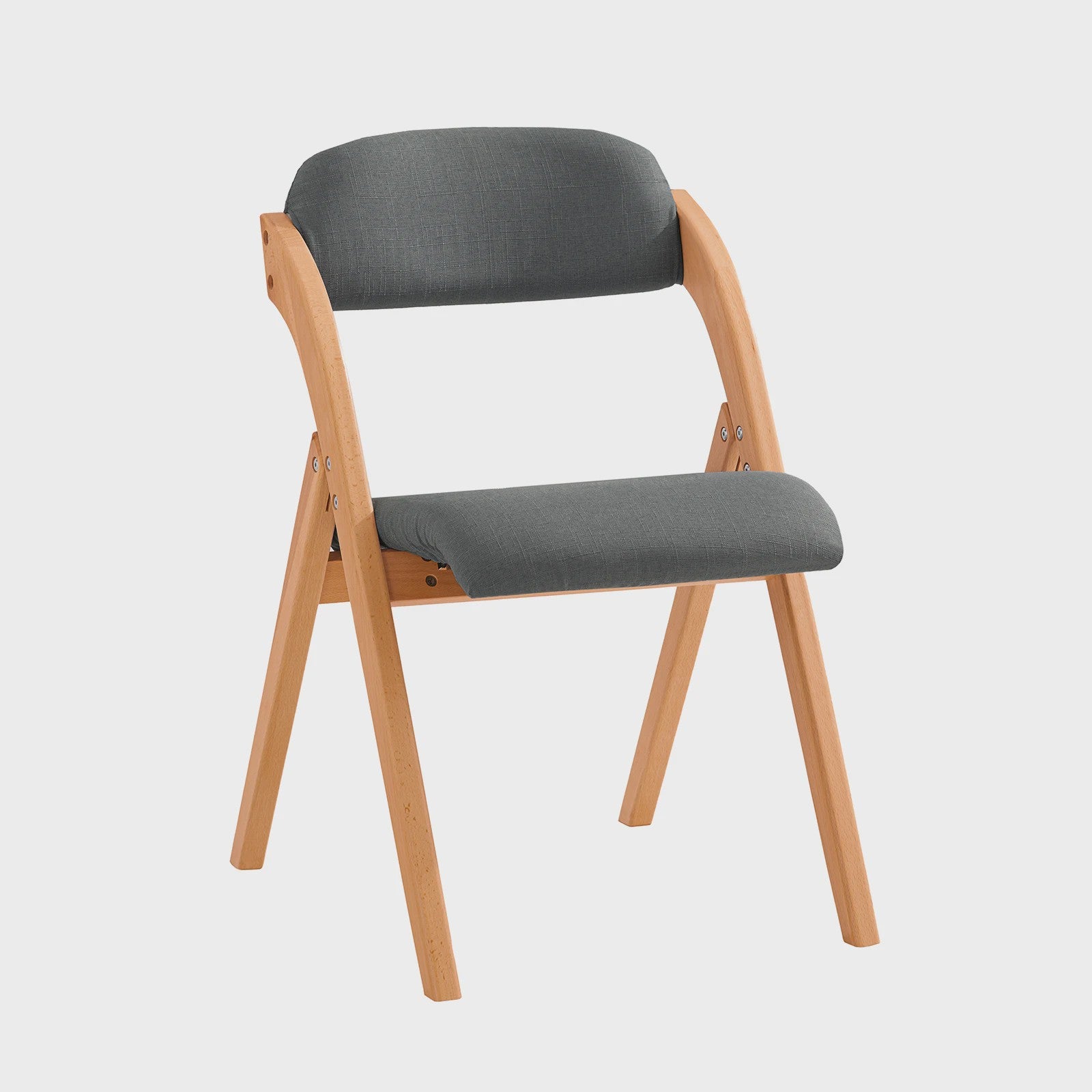 Opvouwbare Keukenstoelen met Gestoffeerde Zitting en Rugleuning - Set van 2