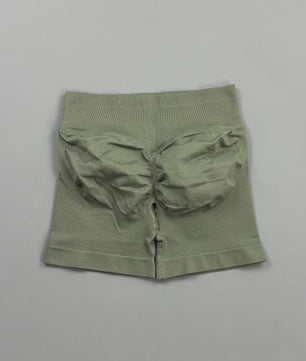 HISTELLO Seamless Biker Shorts Dames - Low Waist Scrunch Butt voor Fitness & Yoga