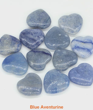 Natuurlijke Hartvormige Kristalstenen (20mm) - Amethist, Edelsteen voor DIY & Decoratie