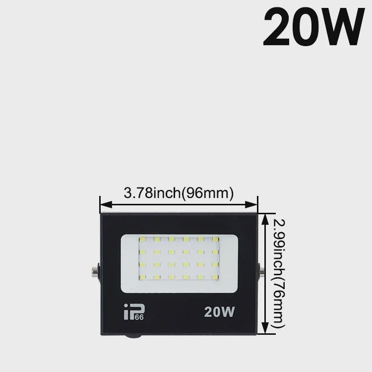 Krachtige LED Floodlight 100W-200W - Waterdicht IP66 Buitenverlichting