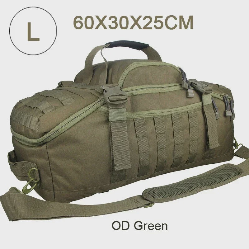 Multifunctionele Duffle Bag Rugzak 25L/45L/80L - Waterdicht, Tactisch & Outdoor
