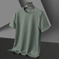 Heren Zomer T-shirt met Wafelstructuur en Korte Mouwen - Ronde Hals