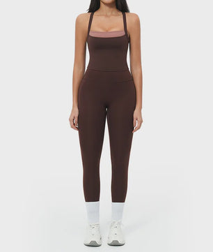 Dames Yogaset: Seamless Sport BH & Hoge Taille Legging