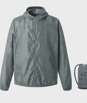 Unisex Waterdichte Outdoor Jas - Sneldrogend, Winddicht & Zonbescherming
