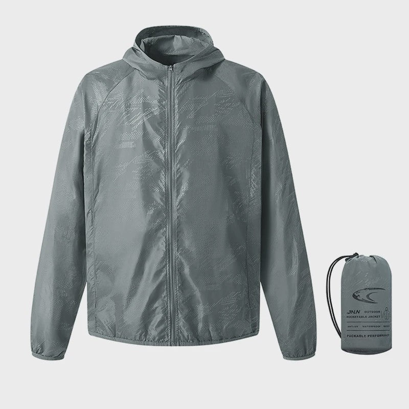 Unisex Waterdichte Outdoor Jas - Sneldrogend, Winddicht & Zonbescherming