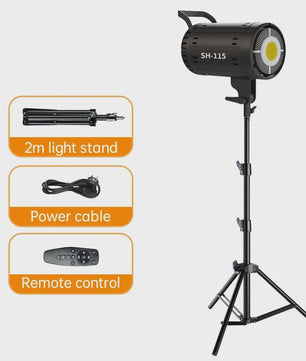 135W Bowens LED Studio Lamp met 90cm Honeycomb Softbox & Statief