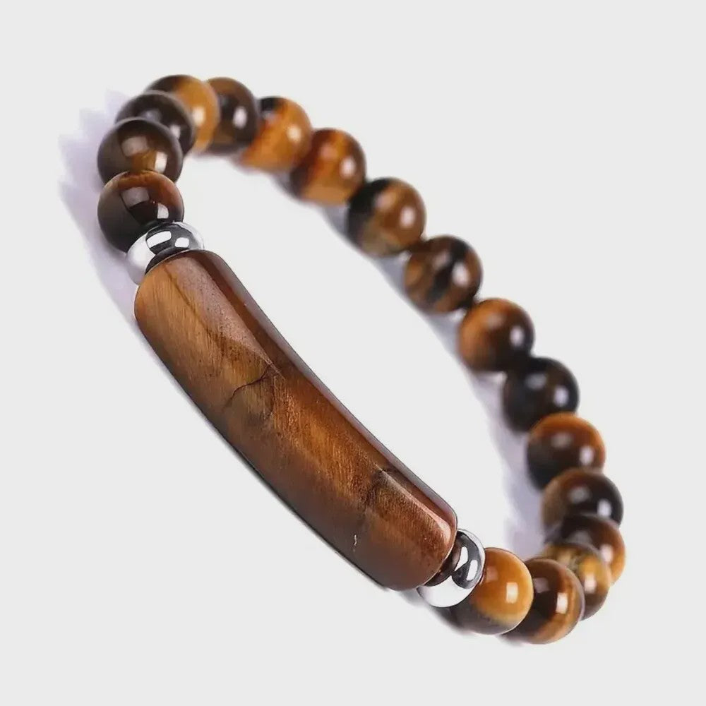 Handgemaakte Edelsteen Armband met Turquoise & Malachiet - Energie & Yoga
