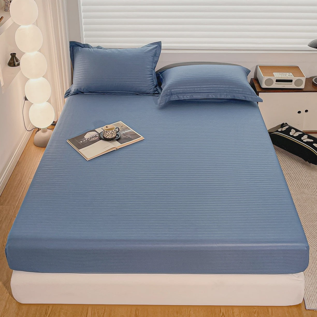 Zachte Hoeslaken met Elastische Band - Effen Kleur - 90-180x200cm