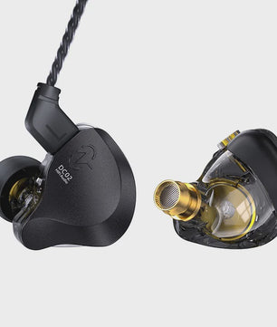 CCZ SOLO DC02 HiFi In-Ear Oordopjes met Metalen Behuizing en 4N OFC Kabel