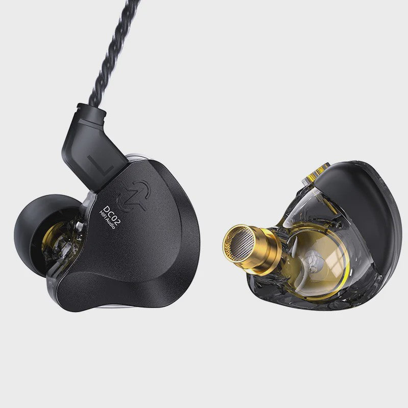 CCZ SOLO DC02 HiFi In-Ear Oordopjes met Metalen Behuizing en 4N OFC Kabel