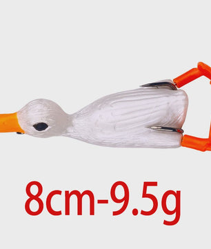 Realistische Eenden Vissen Lokaas - 8.5cm, 12g - Perfect voor Baars, Karper & Snoek