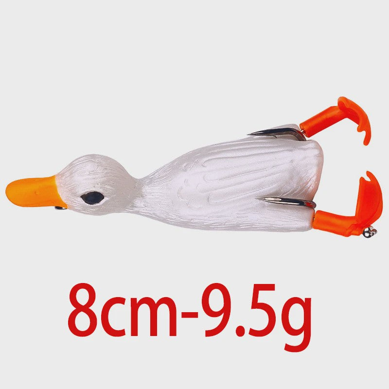 Realistische Eenden Vissen Lokaas - 8.5cm, 12g - Perfect voor Baars, Karper & Snoek