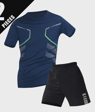 Heren Zomer T-shirt Korte Mouw - Sneldrogend & Ademend Sportshirt