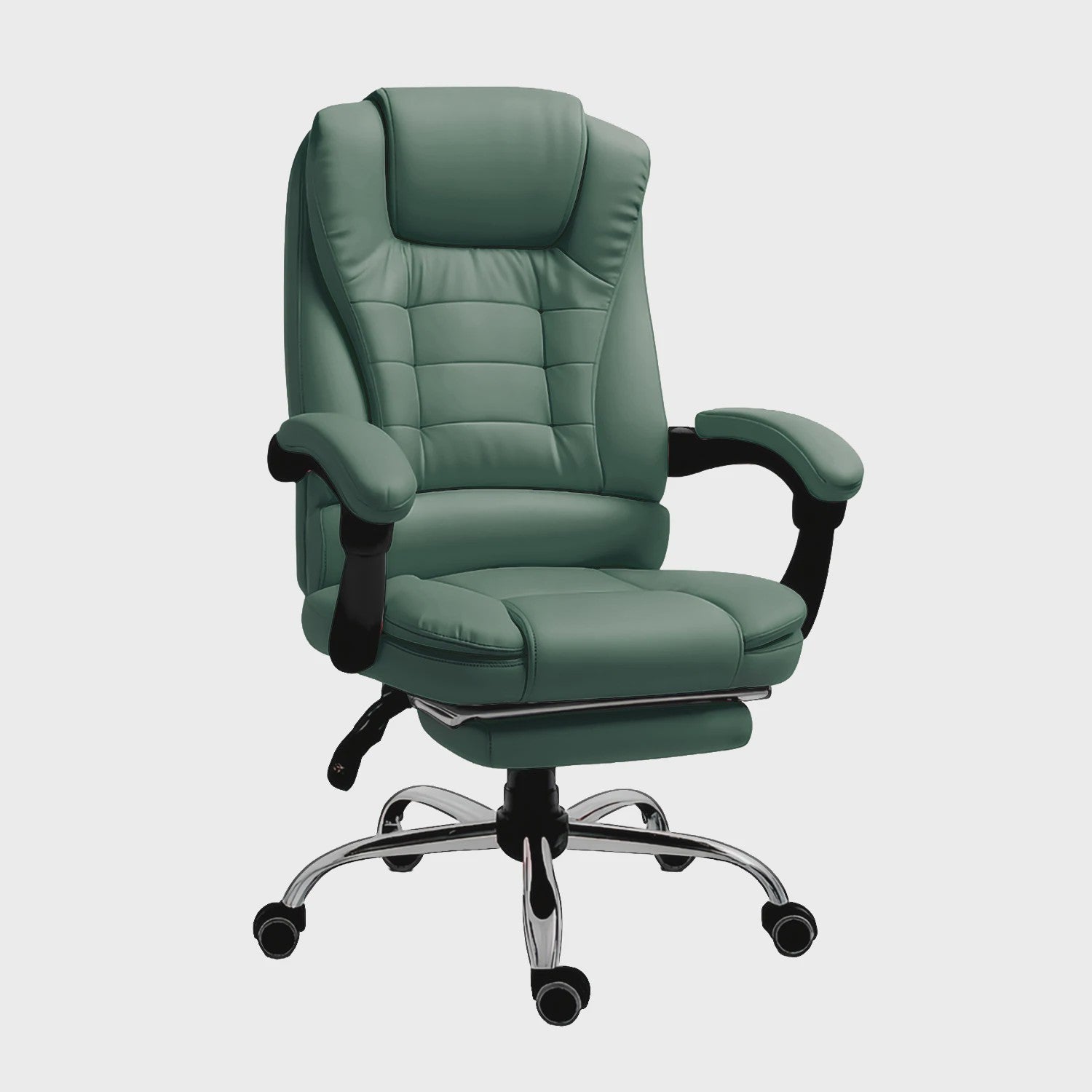 Ergonomische Bureaustoel met Voetensteun - Verstelbaar en Comfortabel