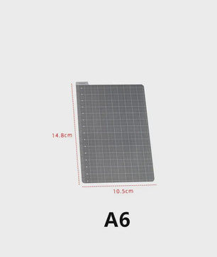 Snijmat & Liniaal Set A5/A6 - PVC Grid Mat voor Tekenen, Knutselen & Naaien