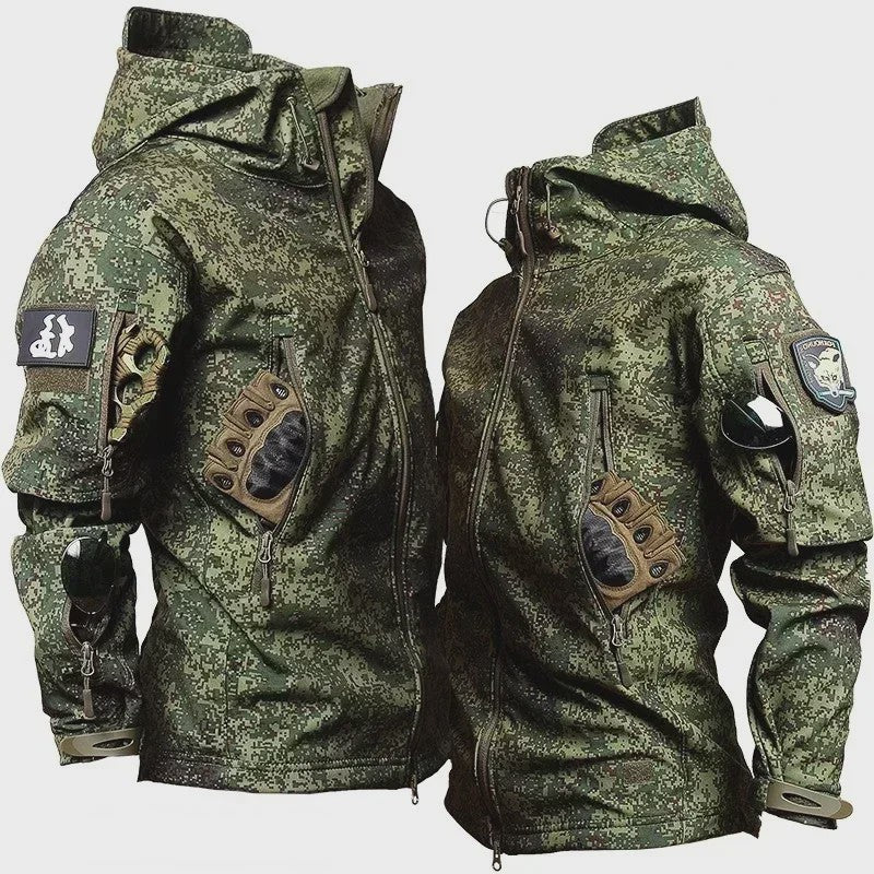Tactisch Camouflage Heren Set - Waterdicht & Warm voor Buitenactiviteiten