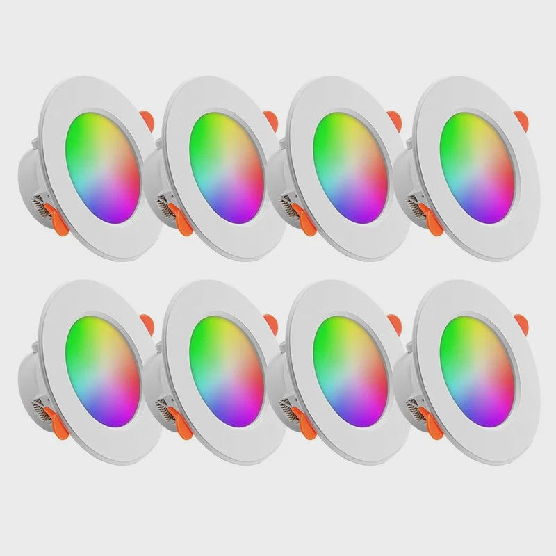 Slimme LED Inbouwspot: Dimbaar & Kleurtemperatuur Instelbaar (3000K-6000K) voor Huis & Kantoor